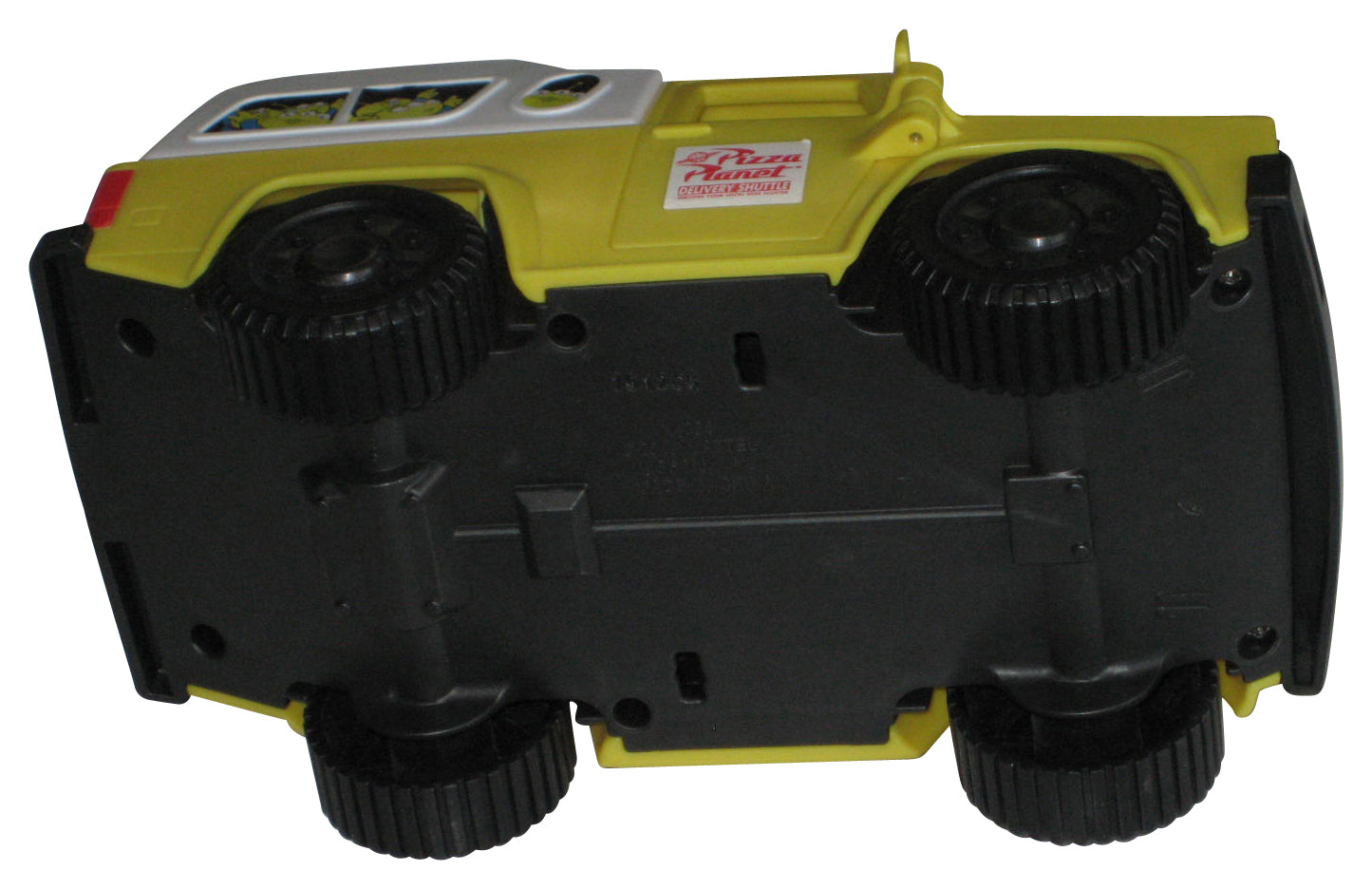 Disney Toy Story Pizza Planet Delivery Shuttle (2011) Mattel Yellow Toy Truck