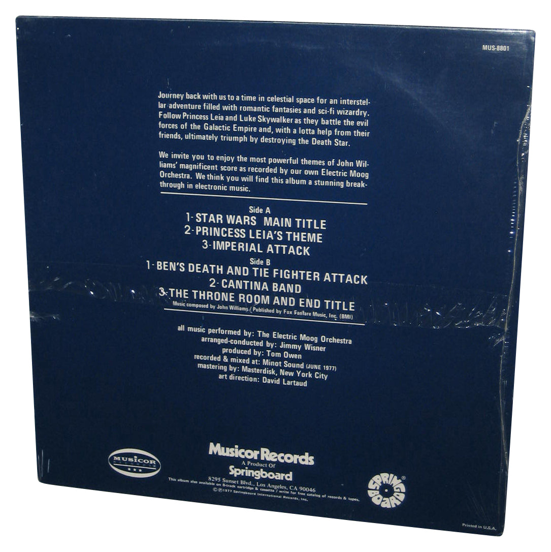 Music From Star Wars Electric Moog Orchestra (1977) Vinyl Record