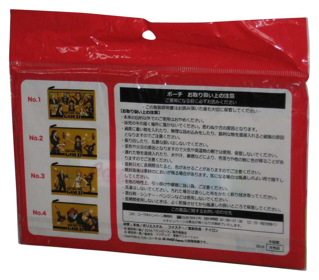 One Piece Film Gold Coca-Cola (2016) Aeon Japan Anime Promo Pouch No. 2