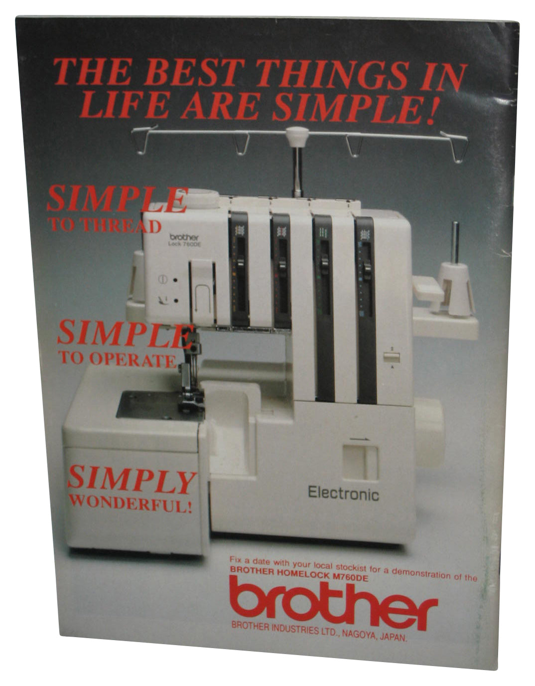 Machine Knitting Fashion Brother Magazine Book Issue #12