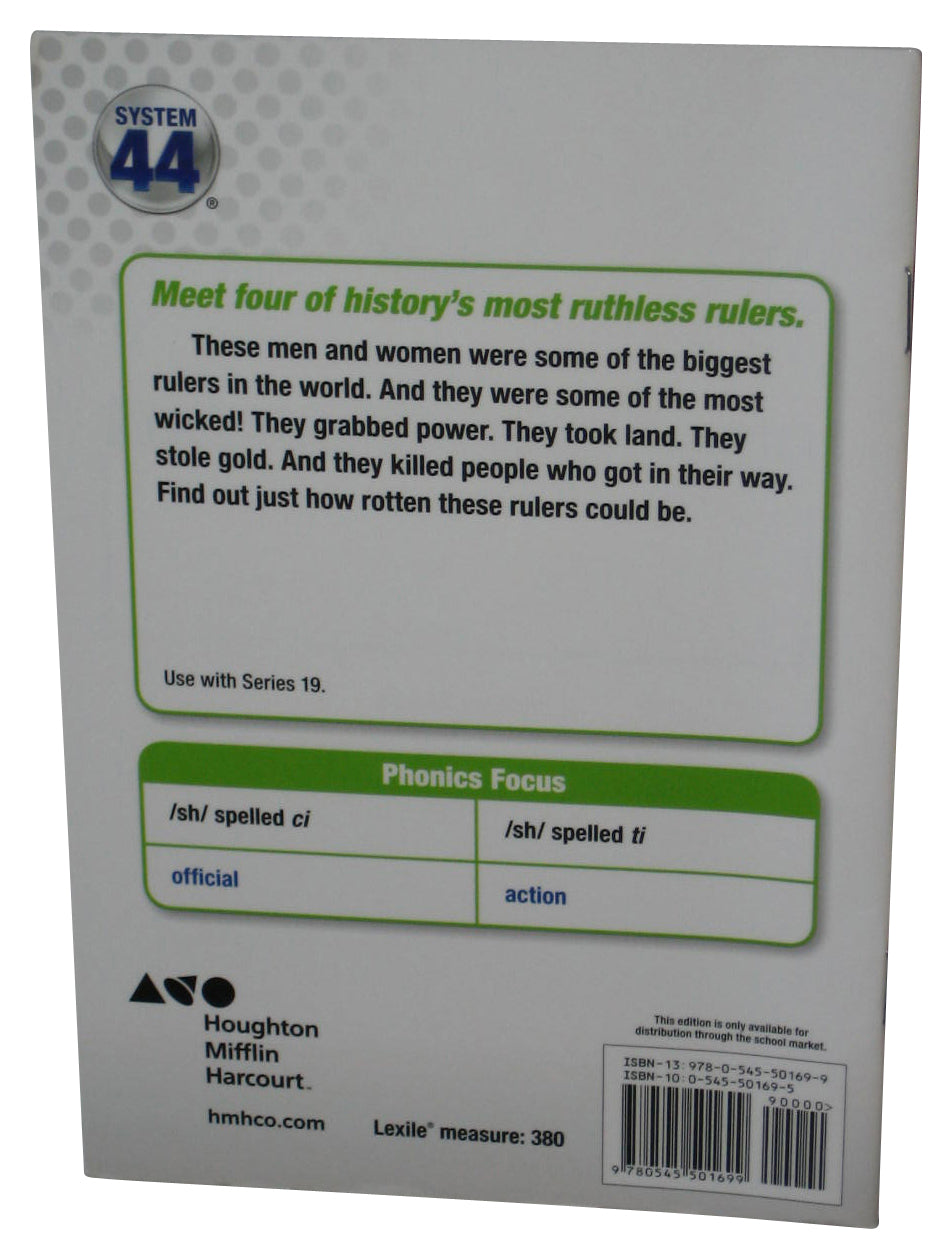 Four Rotten Rulers (2014) Houghton Mifflin Paperback Book - (John DiConsiglio)