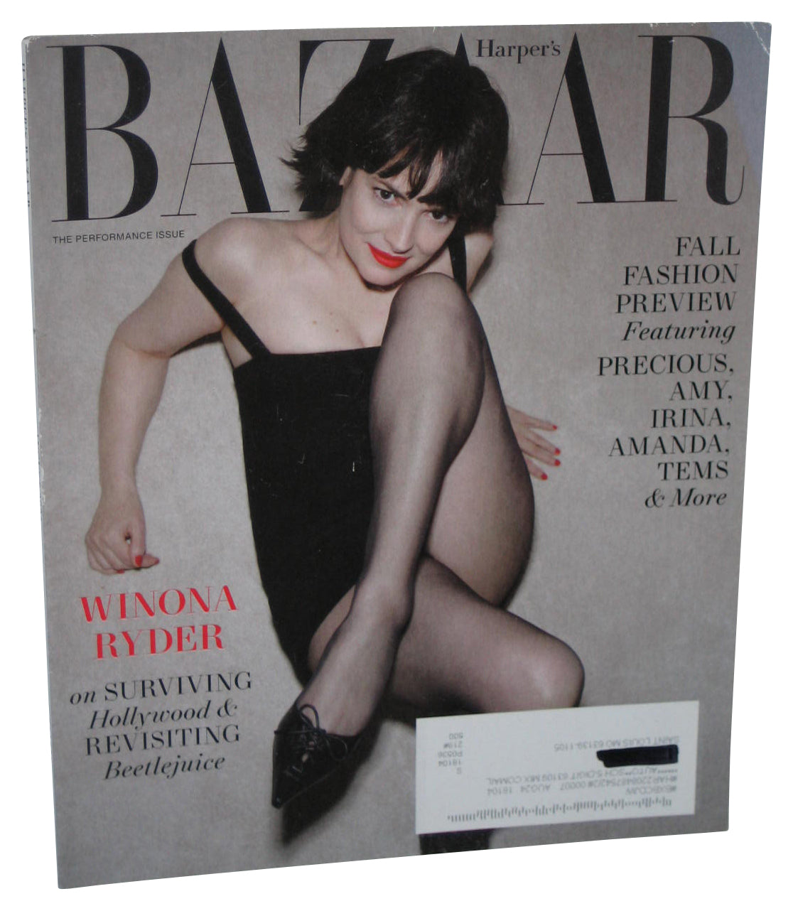 Harper's Bazaar August 2024 Magazine Book - (Winona Ryder On Surviving Hollywood & Revisiting Beetlejuice)