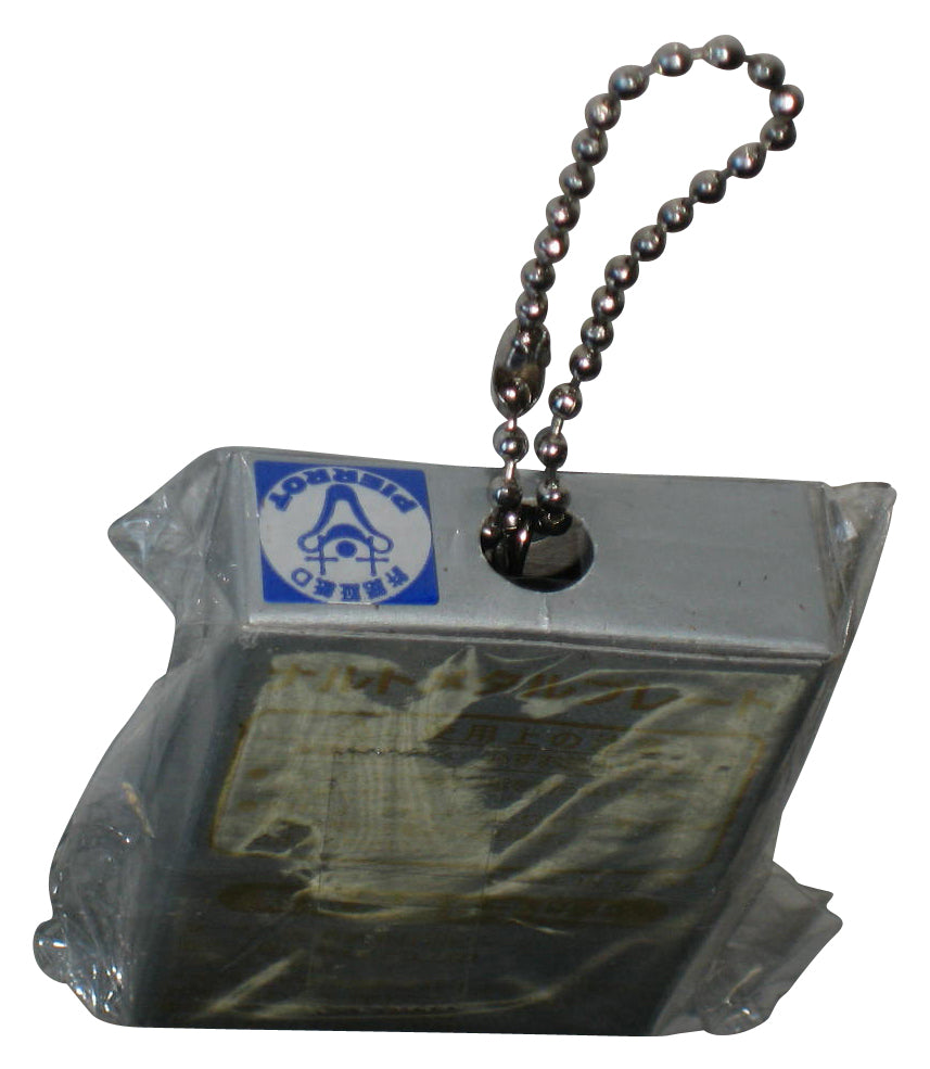 Naruto Metal Plate with Tongue Out Dog Tag Popy Japan Keychain