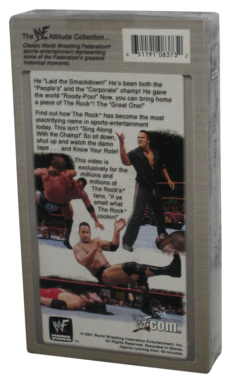 WWF The Rock Know Your Role (1999) Wrestling WWE VHS Tape