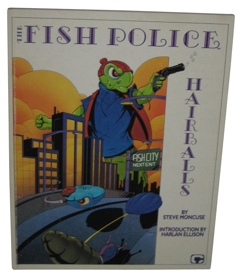 The Fish Police Hairballs (1987) Comico Paperback Book