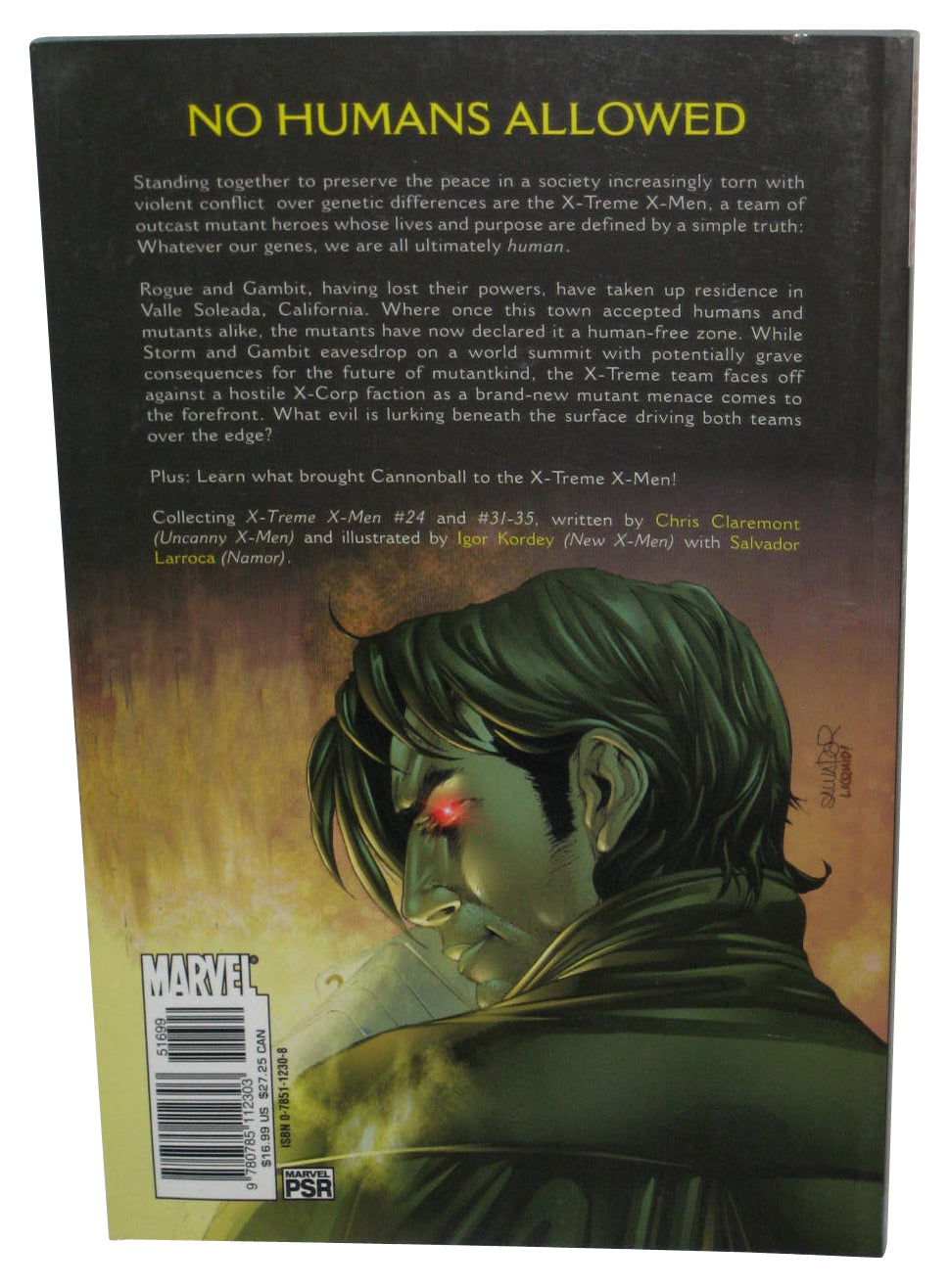 Marvel X-Treme X-Men Volume 6 Intifada (2004) Paperback Book