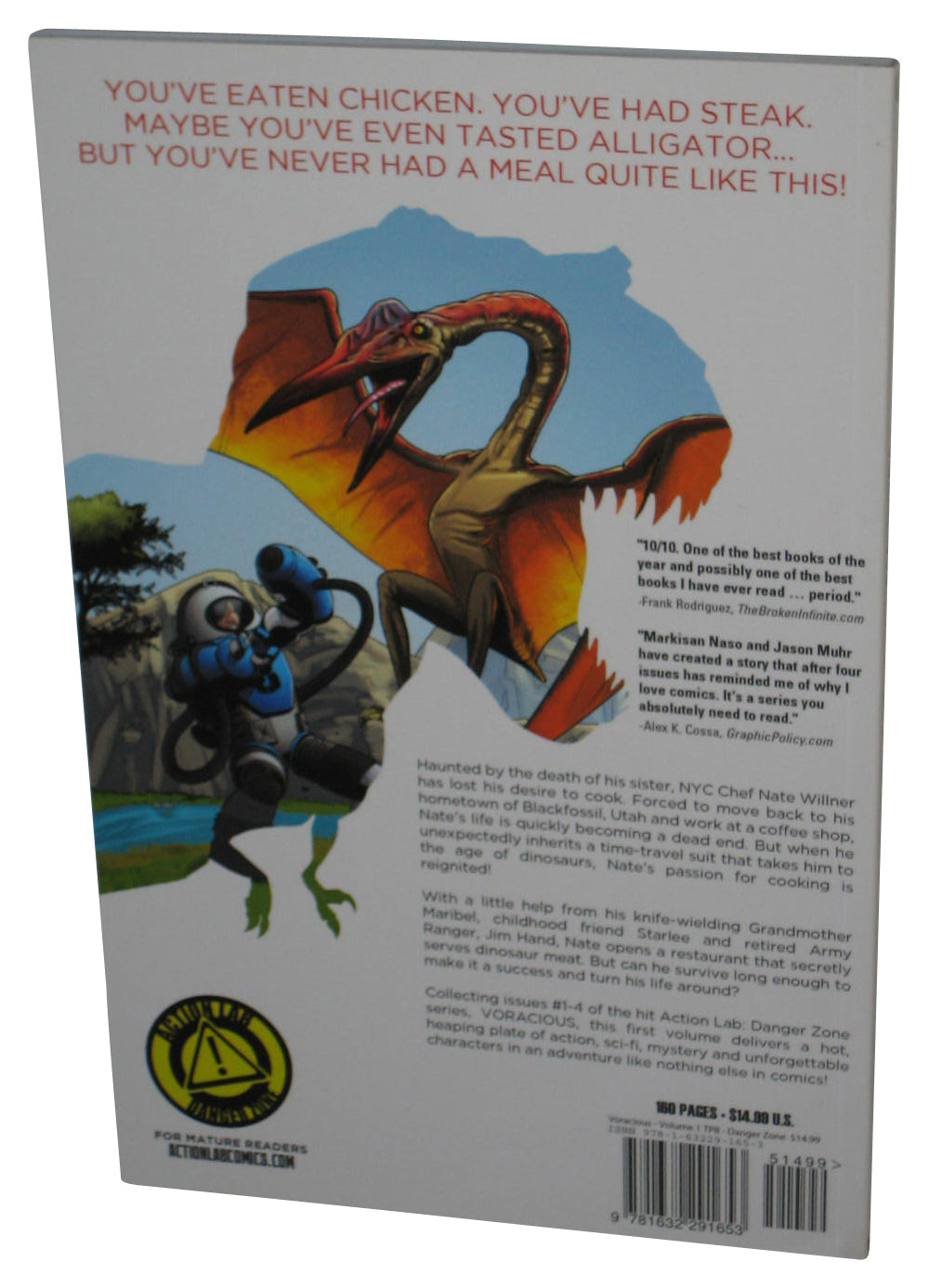 Voracious Diners Dinosaurs & Dive (2016) Paperback Book