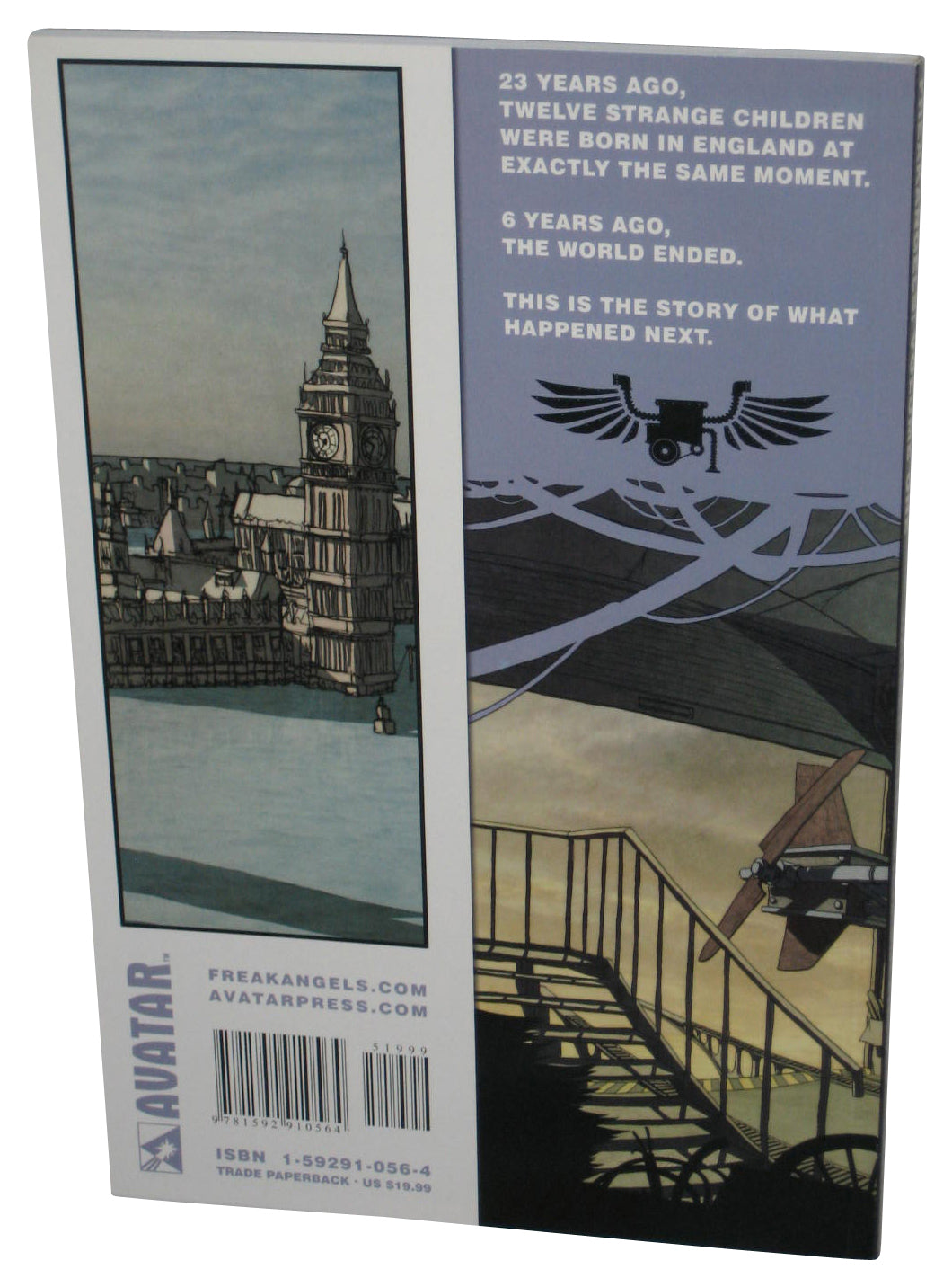 Freakangels Vol. 1 (2008) Avatar Paperback Book