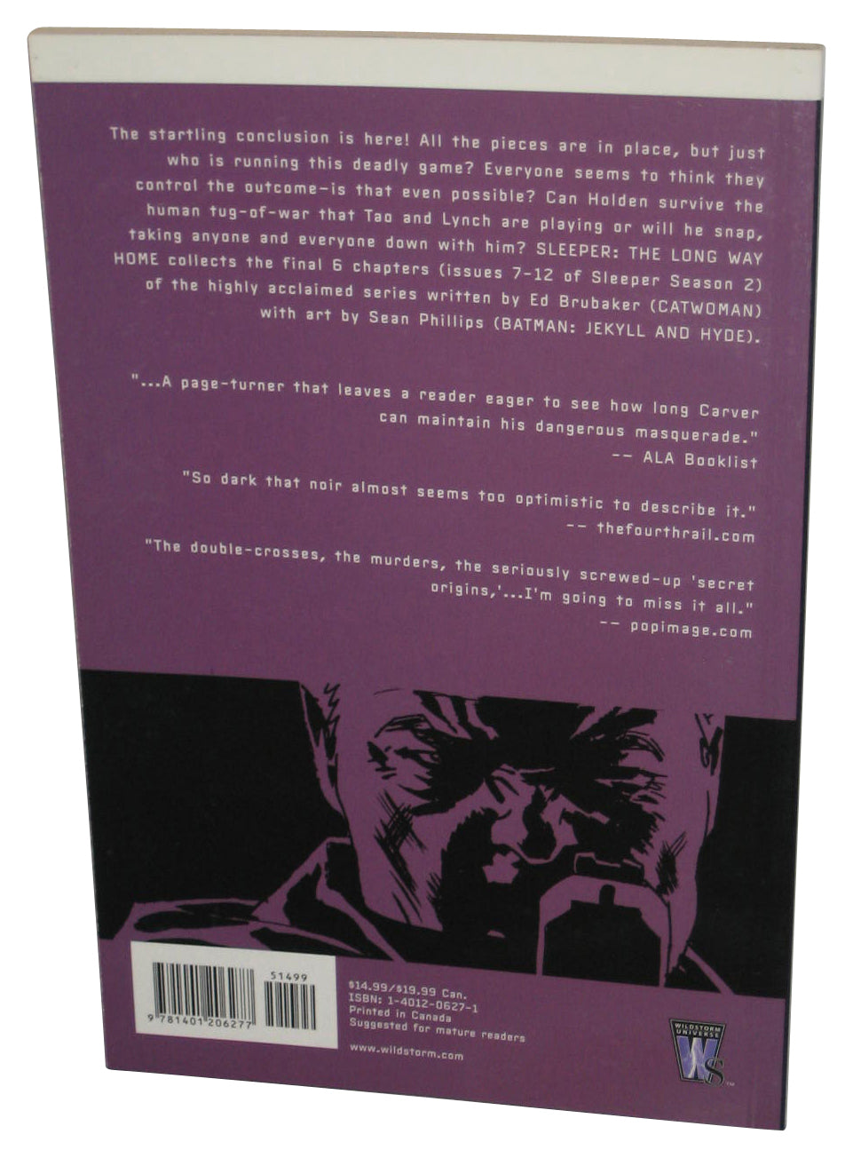 Sleeper The Long Way Home Vol. 4 (2005) Wildstorm Paperback Book