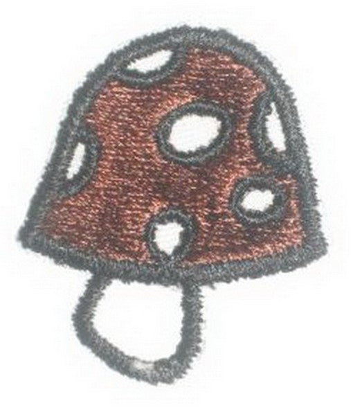 Brown Mushroom Patch P-0035