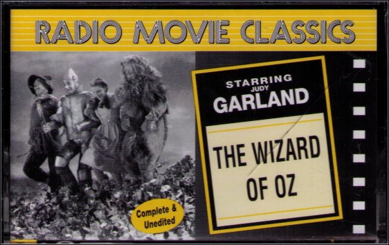 The Wizard of Oz Audio Cassette (1998) - Radio Movie Classics - (Judy Garland)