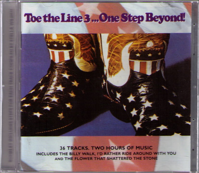 Toe The Line 3 One Step Beyond Line Dancing 2CD Music Set