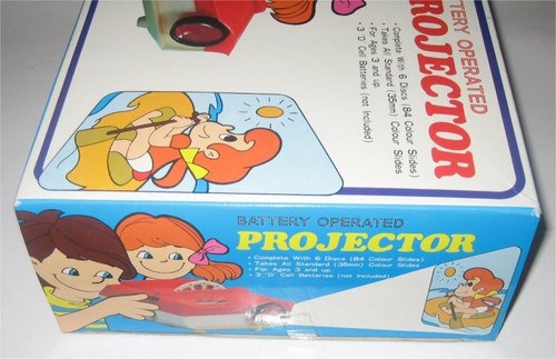 Fortuna Vintage Battery Operated Projector