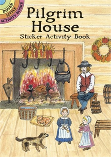 Pilgrim House Sticker Activity Book - 43 Stickers