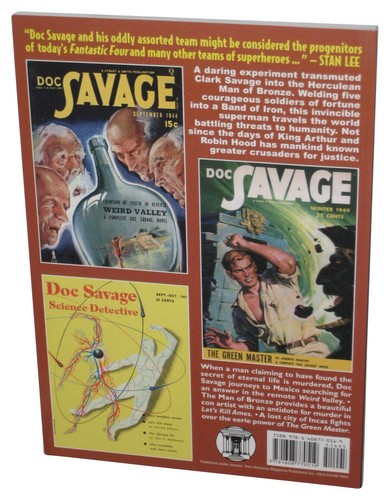 Doc Savage Green Master Weird Valley & Let's Kill Ames (2011) Paperback Book #47