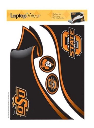 University of Oklahoma State Cowboys Osu Roommates Peel and Stick Laptop Wear Sticker RMK1735SS