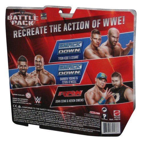 WWE Tyson Kidd vs Cesaro (2015) Mattel Battle Pack Figure 2-Pack - (Plastic Loose From Card)