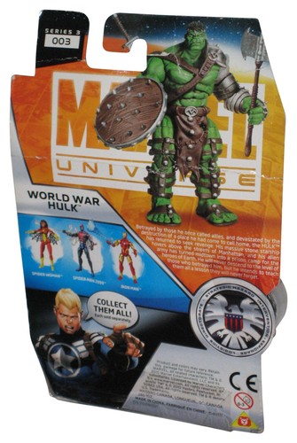Marvel Comics Universe (2010) World War Hulk Series 3 Action Figure #003 - (Creased Card)