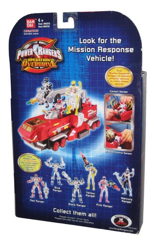 Power Rangers Operation Overdrive Zeo Red Ranger Figure w/ Special Metallic Armor