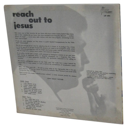 W.V. Grant Jr. Reach Out To Jesus LP Vinyl Music Record
