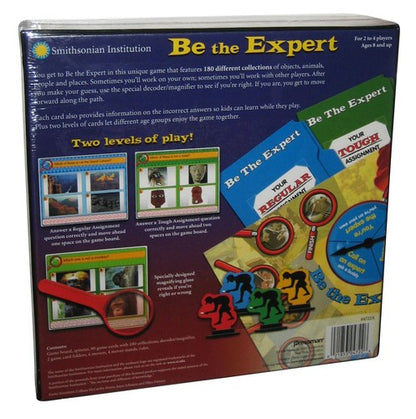 Smithsonian Be The Expert Pressman Board Game