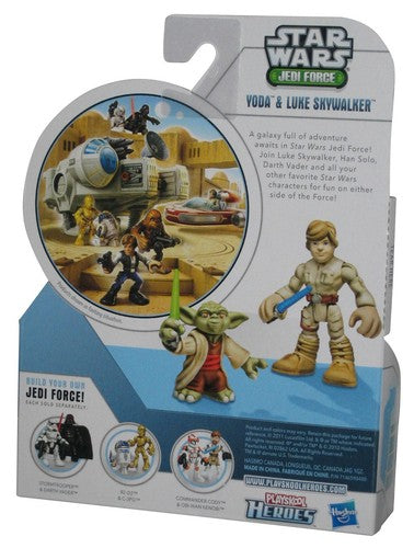 Star Wars Jedi Force Playskool Heroes (2011) Hasbro Figure Set 2-Pack