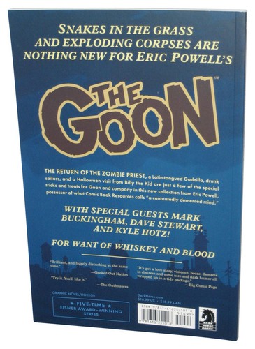 The Goon Volume 13 For Want of Whiskey and Blood (2014) Dark Horse Paperback Book