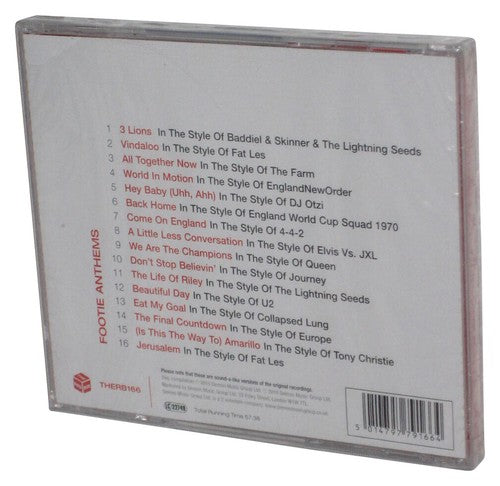Footie Anthems Sound-A-Likes Of Your Favorite Classics (2010) Audio Music CD