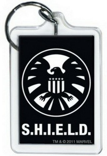 Marvel Comics S.H.I.E.L.D. Logo Lucite Keychain 65788KR