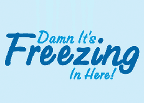 Damn Its Freezing In Here Magnet RM2386