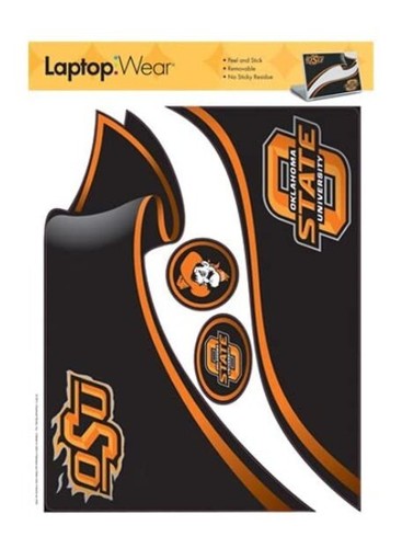 University of Oklahoma State Cowboys Osu Roommates Peel and Stick Laptop Wear Sticker RMK1735SS