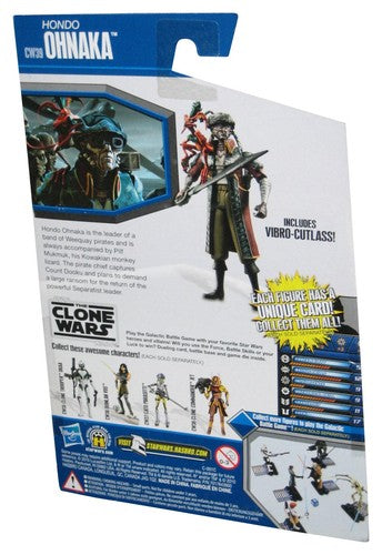 Star Wars The Clone Wars Animated (2010) Hondo Ohnaka Action Figure CW39