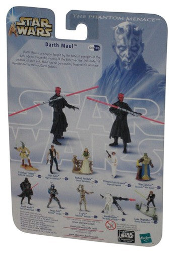 Star Wars The Phantom Menace (2003) Darth Maul Theed Hanger Duel Figure