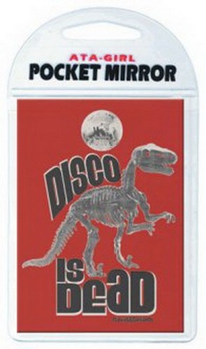 David and Goliath Disco Is Dead Pocket Mirror 50780