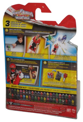 Power Rangers Time Force (2014) Bandai Green Pink & Red Legendary Key Pack - (Super Megaforce)