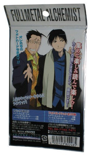 Full Metal Alchemist Photo Collection (2004) MegaHouse Japan Card Pack