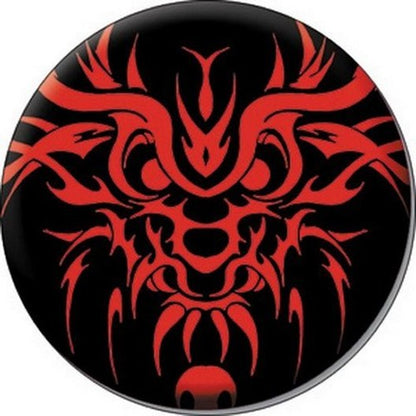 Dragons Tribal Red Dragon Button B-3800