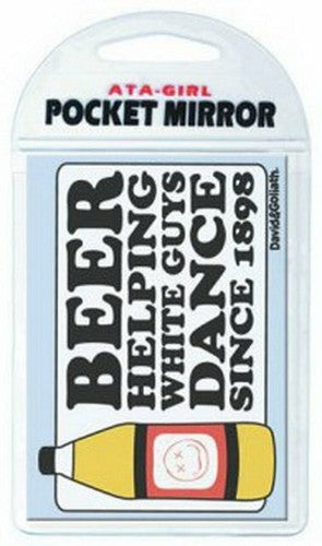 David and Goliath Beer Helping White Guys Dance Pocket Mirror 50777