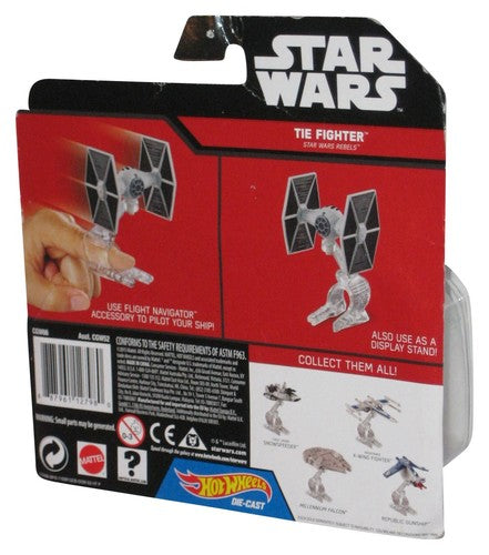 Star Wars Rebels Hot Wheels (2015) TIE Fighter Gray Starship Vehicle