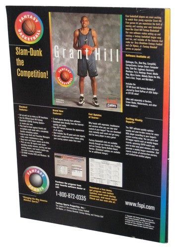 NBA Basketball Michael Jordan MVP Pro Preview & Yearbook '97-98 Magazine Book