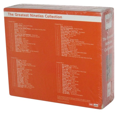 The Greatest Nineties Collection HMV (2002) EMI Records Music CD Box Set - (4 CDs)