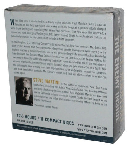 The Enemy Inside A Paul Madriani Novel (2015) Audio Music CD Box Set