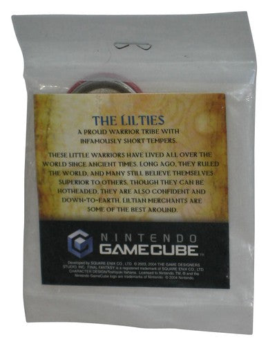 Nintendo Gamecube Final Fantasy Crystal Chronicles (2004) The Yukes Promo Blue Button