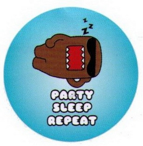 Domo-Kun Party Sleep Repeat Button DB4637