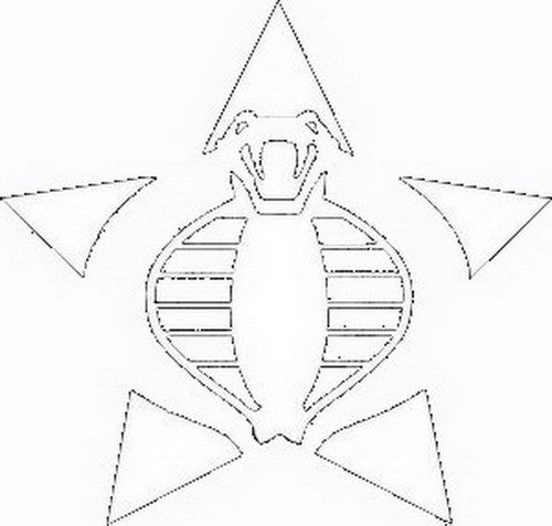 GI Joe Cobra Window Decal Sticker