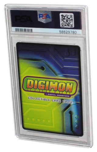 Digimon CCG 2004 Snimon Hybrid Warriors 1st Edition PSA 8 Graded Card DM117