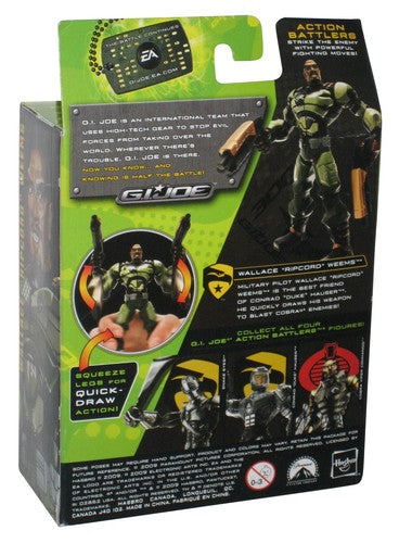 GI Joe Rise of Cobra Action Battlers Wallace Ripcord Weems Figure