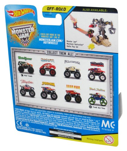 Monster Jam Bad Habit Off-Road (2013) Toy Car w/ Red Mini Figure #63 - (Plastic Loose From Blister Card)