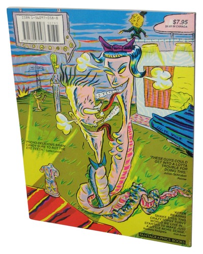 Snake Eyes Post-Popeye Picto-Fiction (1990) Paperback Book