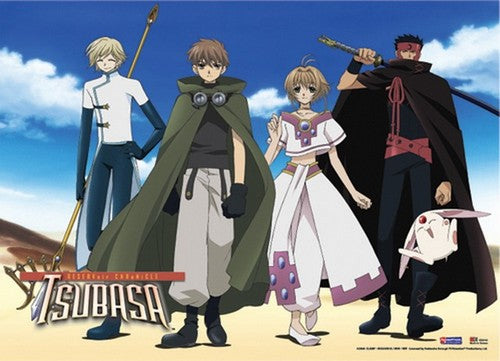 Tsubasa Group Horizontal Anime Cloth Wall Scroll Poster GE-9743